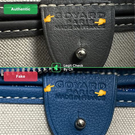 goyard satchel fake|goyard bag real thing.